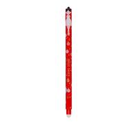 Autrfso Erasable Gel Pen, Erasable Pens, Blue/Green/Red Color, 1pcs/3pcs/6pcs, Gel Ink Pens School, Journal, Office Writing&Christmas Card (Red)
