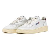 Autry - Autry Medalist Low Leather Sneaker White & Syrah - 37