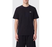 Autry Crewneck Cotton T-shirt with Contrasting Embroidered Logo - Size: S - male