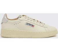 Autry Dallas Low Bicolour Calfskin Leather Trainers with Padded Low-Top Ankle - Size: 38 - female