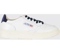 Autry Dallas Low Calfskin Trainers with Python-Effect Inserts - Size: 37 - female