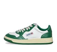 Autry Medalist Leather Low 'Green White' AULM-WB11 8