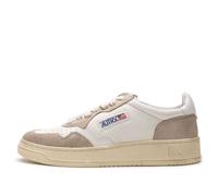 AUTRY Medalist Low Leather and Suede 'White Beige' AULM-LO01 7
