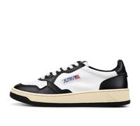 Autry Medalist Low Leather 'Black White' AULM-WB01 12