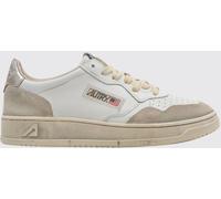 Autry Medalist Low Super Vintage Calfskin Sneakers with Worn Effect - Size: 43 - male