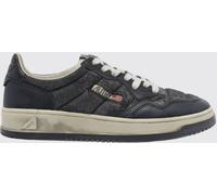 Autry Medalist Low Super Vintage Calfskin Sneakers with Worn Effect - Size: 43 - male