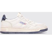 Autry Medalist Low Super Vintage Calfskin Sneakers with Worn Effect - Size: 43 - male
