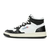 Autry Medalist Mid 'White Black' AUMM-WB01 8