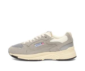Autry Men's Hyperway Low Suede Sneakers Mesh Pulmbeo/Silver