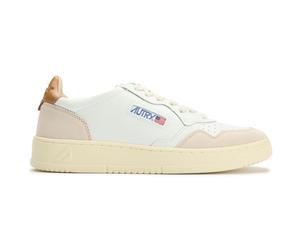 Autry Mens Medalist Low Court Trainers Natural