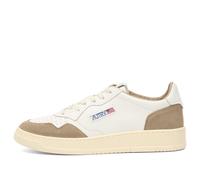 Autry Men's Medalist Low Leather Suede Sneakers Suede White/Antilope UK 6