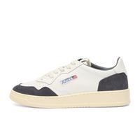 Autry Men's Medalist Low Leather Suede Sneakers Suede White/Oceano