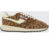 Autry Reelwind Low-Top Trainers in Suede with Animal Print and Padded Ankle - Size: 37 - female