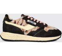 Autry Reelwind Low-Top Trainers in Suede with Animal Print and Padded Ankle - Size: 40 - female