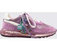Autry Reelwind Super Vintage Bicolor Low-Top Sneakers in Suede and Mesh - Size: 37 - female