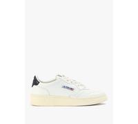 AUTRY Women's Medalist Low White & Black Leather Trainers Size: 36, Co