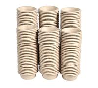AUTSEEYS Paper Gecko Feeding Cups Reptiles Food and Water Bowls Feeder 0.5oz Small Cup Feeding Ledge Replacement Cups for Crested Gecko Lizards Spiders,100Pack