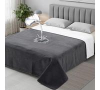 Autsel Dual-Sided Blanket for Bed - Soft Cozy Multipurpose Throw, Leakproof for Couch, Travel, Camping, Pet Pee & Spills, Washable Spill-Proof Blanket for Adults, Dogs & Indoor Cats, 203 * 229cm