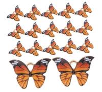 AUTSUPPL 100pcs Butterfly Alloy Charms for Jewelry Making DIY Pendants for Earrings Bracelets Necklaces Present for Mother and Butterfly Lovers Bulk Craft Accessories for Creative Jewelry