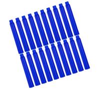 AUTSUPPL 100pcs Fountain Pen Ink Refills Heat Erasable Quick Drying Refillable Cartridges for Office School Calligraphy Writing Compatible with Standard Pens