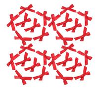 AUTSUPPL 100pcs Hair Clips with Bow Soft Cloth Material, Secure Fit for Fine Hair, Matte Fabric with Delicate Stitching, for Festival Celebration and Birthday Party Accessories