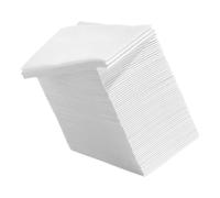 AUTSUPPL 100pcs Thick Disposable Paper Guest Towels Soft White Napkins for Bathroom Kitchen Wedding Parties Restaurants Prefolded Sanitary Dinner Serviettes