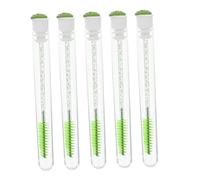 AUTSUPPL 10pcs Glitter Eyelash Brush Professional Makeup Applicators for Eyelash Separation and Mascara Application Tube Design