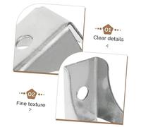 AUTSUPPL 10pcs Heavy Duty Metal Cabinet Shelf Support Clips Iron Material Shelf Brackets for File Cabinets Easy Installation Practical Use