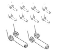 AUTSUPPL 10pcs Heavy Duty Metal Torsion Springs Replacement Curling Iron Spring Diy Hair Styling Tools Accessories for Curling Iron