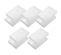 AUTSUPPL 10pcs Plastic Cassette Tape Storage Cases Timeless Retro Design Multipurpose Audio Cassette Holder for Jewellery Small Accessories