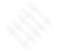 AUTSUPPL 10pcs Plastic Fermenting Weights Mesh Plates for Pickling Jars Space-Saving Pressers for Vegetables Peppers and Fermented Foods Easy to Clean Multifunctional Pickle Press