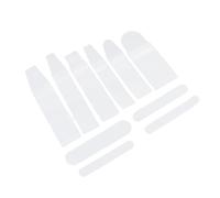 AUTSUPPL 10Pcs Portable Makeup Brush Protective Bags Simple Cosmetic Storage Holders for Travel and Home Brush Organizers Mixed Styles for Safe Makeup Tool Carrying