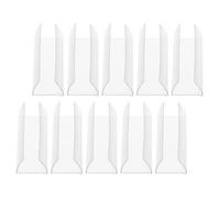 AUTSUPPL 10pcs Price Label Holders for Retail Store Shelf Edge Anti-Skid Feature, Sturdy PVC and Pet Material, for Shopping Malls and Shops Price Signs Display