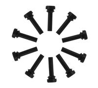 AUTSUPPL 10pcs Rubber Stove Grate Feet Replacement for Gas Burners Non-slip Gas Range Foot Pads Sturdy Rubber for Stove Grates and Burner Support in Kitchen