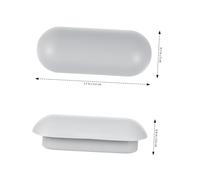 AUTSUPPL 10pcs Toilet Seat Cushion Pads Anti-Slip Bumpers Gaskets for Bathroom Comfort Toilet Seat Protection Compatible with Brands