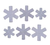 AUTSUPPL 12 Pcs Non-woven Pan Protectors Set for Non Stick Cookware, Eco-friendly Pads to Prevent Marks and Damage, for Kitchen and Dining Use