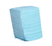 AUTSUPPL 125pcs Disposable Paper Tablecloths Blue Hygiene Clean Pads for Personal Commercial Use Absorbent Disposable Mat Sheets for Tattoo Party Kitchen Picnic