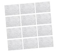 AUTSUPPL 12pcs High-temperature Resistant Range Hood Pads Thickened Grease Filters Paper with Anti-backflow Membrane for Kitchen Stove Hood Vent Protection