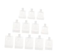 AUTSUPPL 12PCS Leakproof Travel Lotion Dispensing Bags with Suction Nozzle Small Portable Liquid Pouch for Essences Creams Moisturizers for Daily Use and Travel
