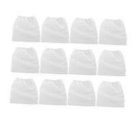 AUTSUPPL 12Pcs Nail Dust Collector Bags Non-woven Manicure Dust Pouches for Nail Art Vacuum Cleaner Replacement Compatible with All Suction Collectors