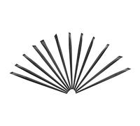 AUTSUPPL 12pcs Professional Eye Makeup Brush for Precise Eyeshadow Application Angled Eyebrow and Eyeliner Brushes Lightweight and Easy to Carry for Home and Travel