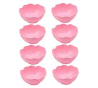 AUTSUPPL 12pcs Shaped Spa Mask Mixing Bowls Lightweight Ergonomic Facial Mud Bowls for Women DIY Face Masks Essential Oil Blending Skincare Tool