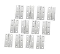 AUTSUPPL 12pcs Stainless Steel Heavy Duty Detachable Door Hinges Rising Butt Board Hinges for Cabinet Doors and Windows Easy Install with Strong Load Capacity Portable Design