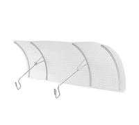 AUTSUPPL 1pc Central Air-conditioning Baffle Anti-direct Blowing Windshield for Indoor Air Conditioner White Design for Soft Airflow Easy Installation Steady Structure