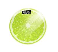 AUTSUPPL 1Pc Lemon Shape Digital Body Weight Scale Accurate Fitness Management Scale for Household Use Durable Tempered Measures Up to Decorative Design for Home