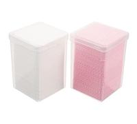 AUTSUPPL 2 Boxes Lint Free Eyelash Extension Wipes and Nail Polish Remover Pads Cleaning Wipes for Gel Nails Suitable for Professional Use