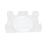 AUTSUPPL 2 Deck Playing Card Holder Canasta Set Revolving Rotating Playing Tray: Poker Rack with Tray with Bearing Swivel Base for Party