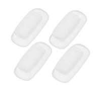 AUTSUPPL 2 Pairs Push-in Silicone Nose Pads for Glasses Soft Eyeglass Repair Kit Anti-slip Nosepieces for Frame Eyewear Comfortable Replacement