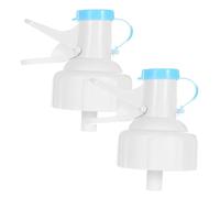 AUTSUPPL 2 Pcs Plastic Water Dispenser Spigot with Screw Thread Portable Lightweight Faucet for Water Bottle and Beverage Bucket Space-Saving Anti-Slip Tap for Kitchen and Camping Use