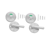 AUTSUPPL 2 Set Stainless Steel Vacant Occupied Bathroom Door Locks with Indicator Commercial Toilet Partition Bolt Locks for Public Restrooms Easy Install Privacy Security Handles